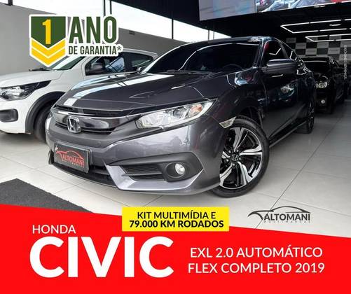 HONDA CIVIC 2.0 16V FLEXONE EXL 4P CVT HONDA CIVIC 2.0 16V FLEXONE EXL 4P CVT